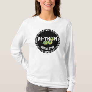 Camiseta divertida del club de codificación Python