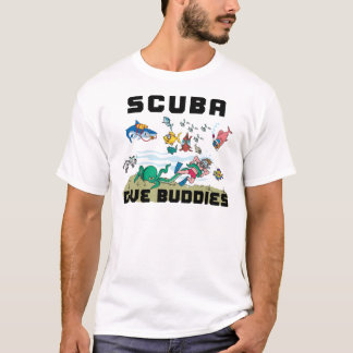Camiseta divertida del compinche de la zambullida