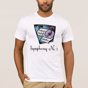 Camiseta divertida del compositor de la música