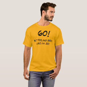 Camiseta divertida del cumpleaños de 60 años
