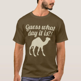 Camiseta divertida del día de chepa de miércoles