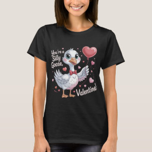 Camiseta divertida del Día de San Valentín del gan