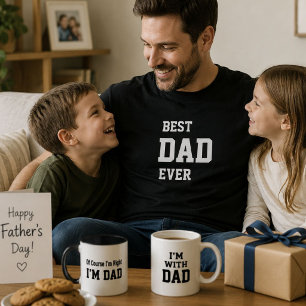 Camiseta divertida del Día del Padre para el mejor
