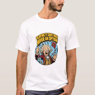 Camiseta divertida del experimento de la cometa de