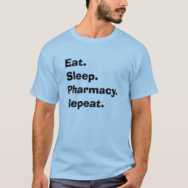 Camiseta divertida del farmacéutico (Anverso)