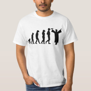 Camiseta divertida del graduado de la camiseta de