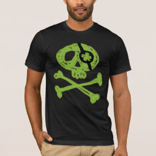 Camiseta divertida del Green Pirate