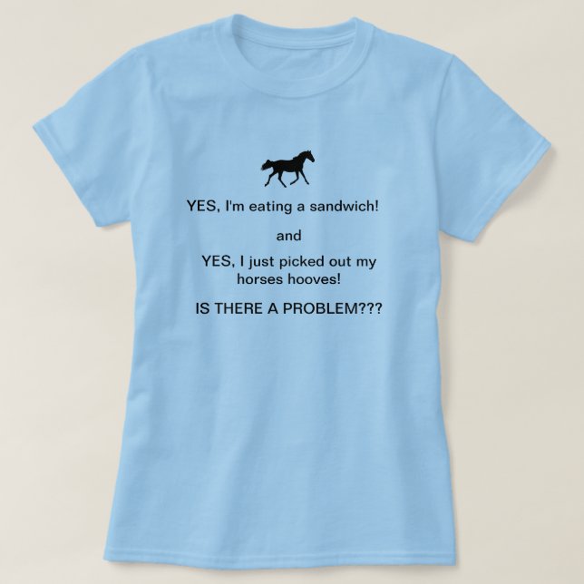Camiseta divertida del humor de la gente del (Diseño del anverso)