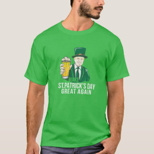 Camiseta divertida del irlandés del día del St