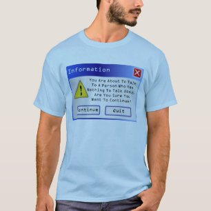 Camiseta divertida del lema, mensaje de encargo