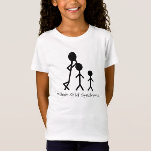 Camiseta divertida del más viejo síndrome del niño