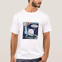 Camiseta divertida del meme del gato Smudge