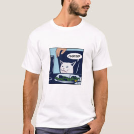 Camiseta divertida del meme del gato Smudge