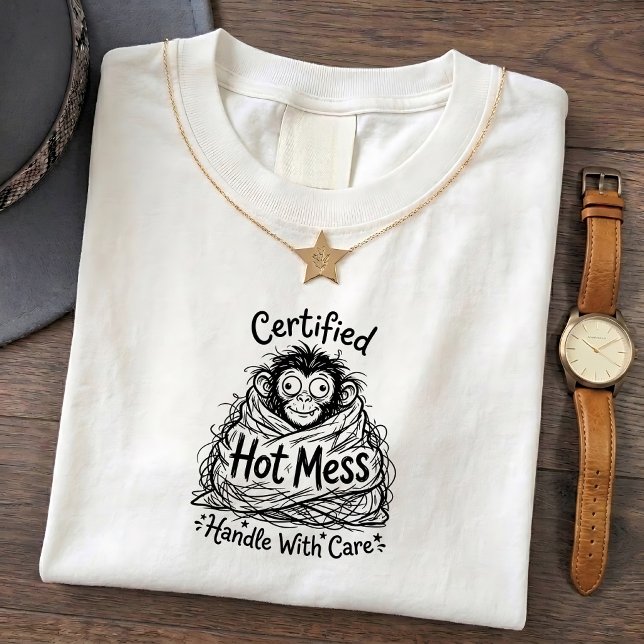 Camiseta divertida del mono descarado (Subido por el creador)