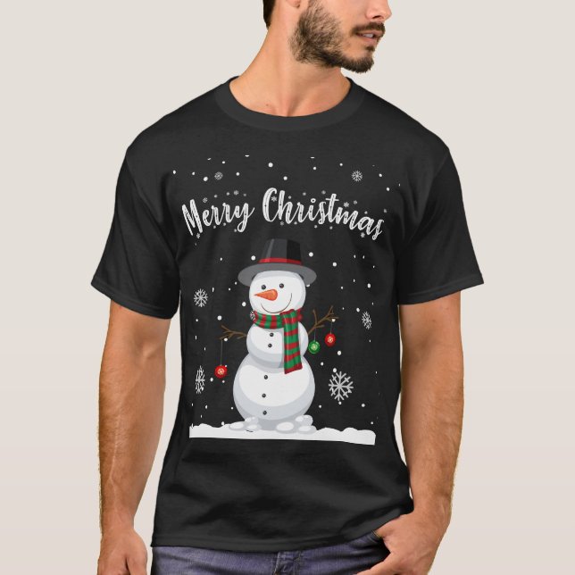 Camiseta divertida del navidad de la camiseta el | (Anverso)