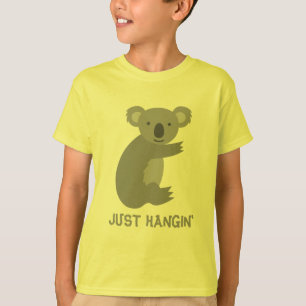 Camiseta divertida del oso de koala para los niño