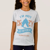 Camiseta divertida del portero del hockey sobre