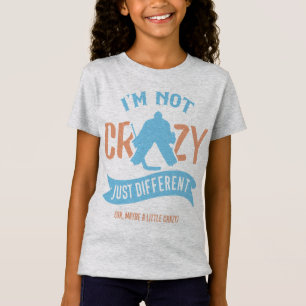 Camiseta divertida del portero del hockey sobre