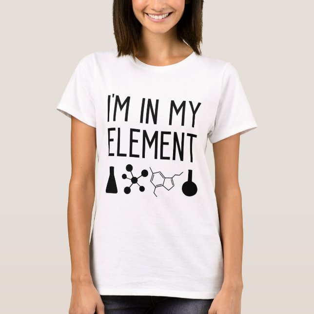 Camiseta divertida del profesor de química (Anverso)
