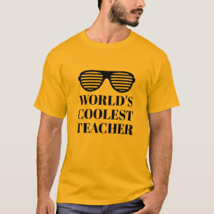 Camiseta divertida del profesor más genial del mun