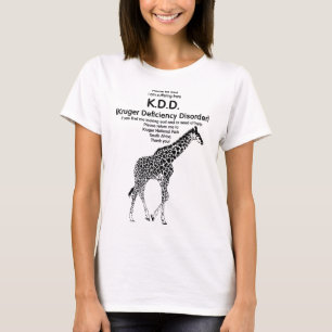 Camiseta divertida del safari del parque de Kruger