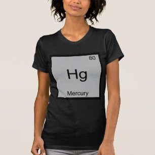 Camiseta divertida del símbolo del elemento de quí