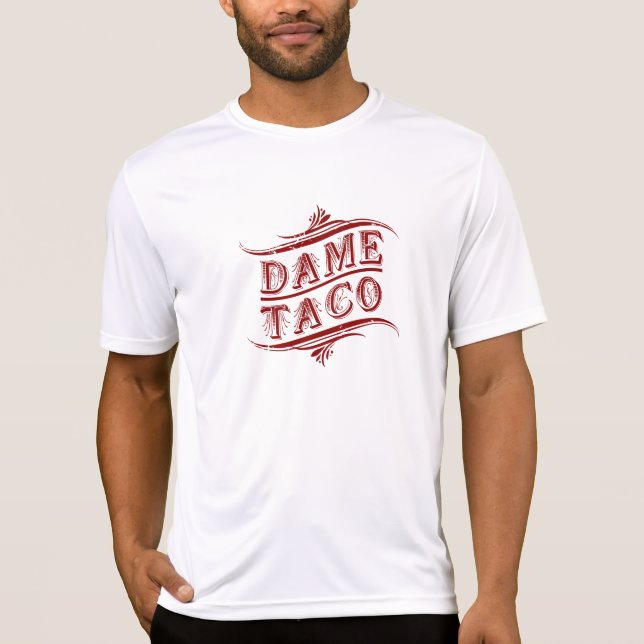 Camiseta divertida del Taco - cultura hispánica (Anverso)