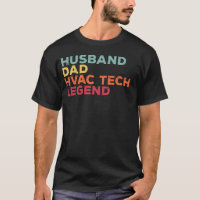 camiseta divertida del técnico de HVAC, AC Tech Re