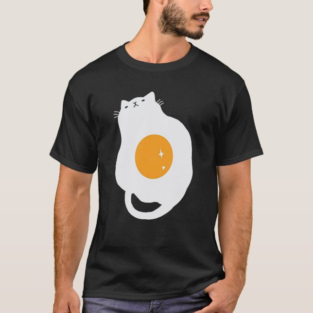 Camiseta divertida del traje de Halloween del gato (Anverso)