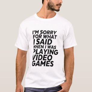 Camiseta divertida del videojugador y del friki