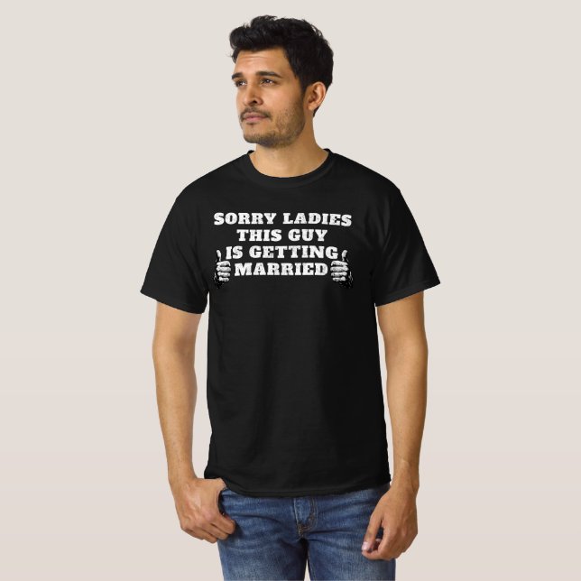 Camiseta Divertida despedida de soltero  (Anverso completo)