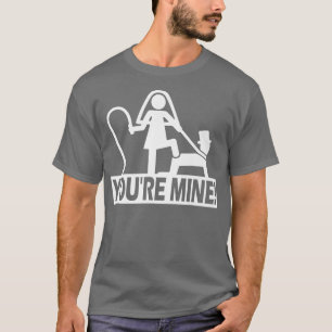 Camiseta Divertida Despedida de Soltero Boda Tuyo eres