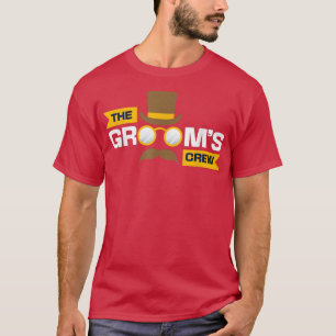 Camiseta Divertida Despedida de Soltero de la Tripulación d