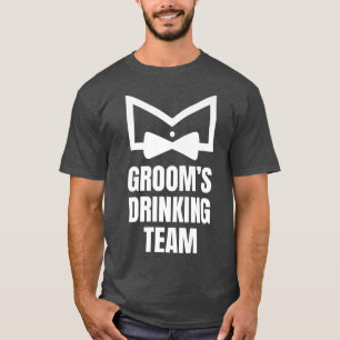 Camiseta Divertida Despedida de Soltero Novio Equipo de Beb