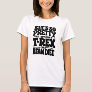 Camiseta Divertida 'Ella Es Tan Bonita'
