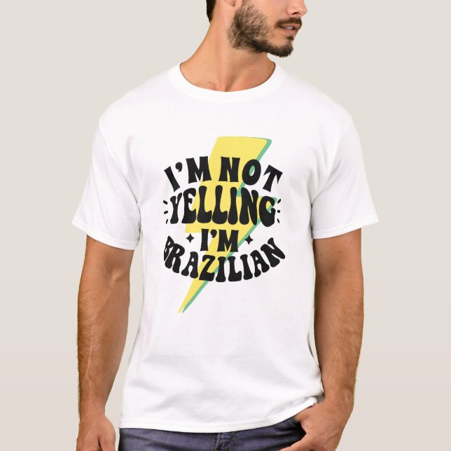 Camiseta divertida en Brasil | Regalo brasileño (Anverso)