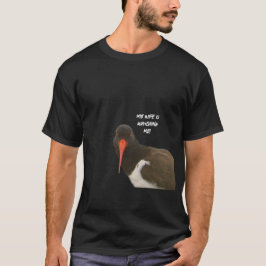Camiseta divertida esposa viendo