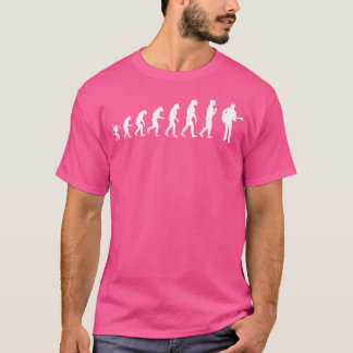Camiseta Divertida evolución acústica de la guitarra