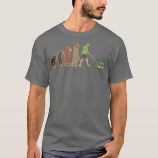 Camiseta Divertida evolución de un jardinero