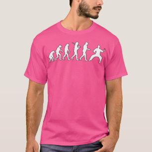 Camiseta Divertida Evolución Del Hombre - Taekwondo - Karat