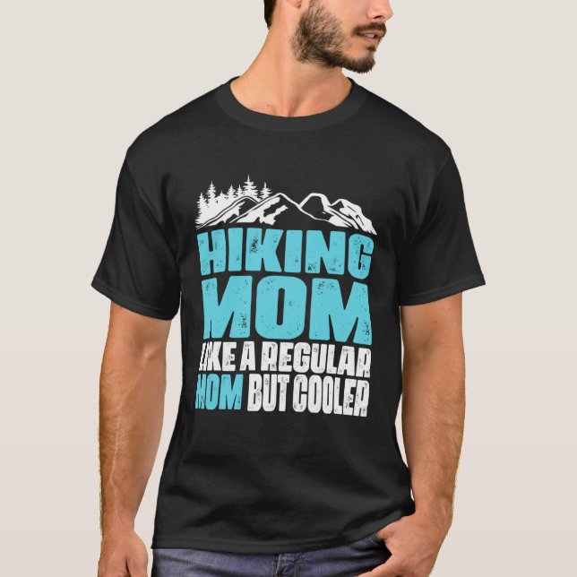 Camiseta Divertida excursión de mamá como madre normal pero (Anverso)