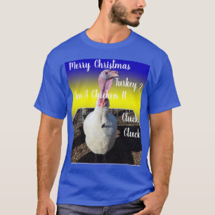 Camiseta Divertida Feliz Navidad Turquía,