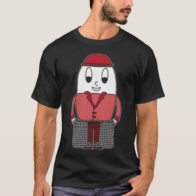 Camiseta Divertida Feliz Pescado Navidad (Anverso)