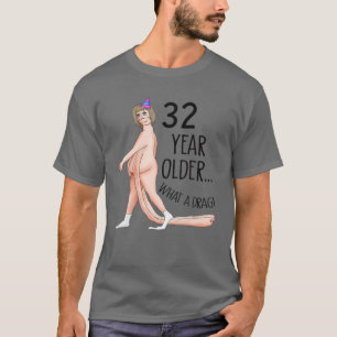 Camiseta Divertida Fiesta De 32 Años Nacida En 1999