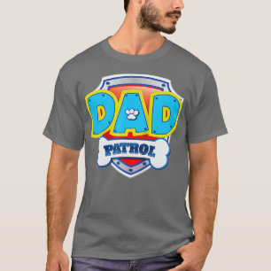 Camiseta Divertida fiesta de cumpleaños de papá Patrol Dog