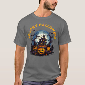 Camiseta Divertida fiesta de Halloween con fantasía