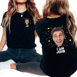 Camiseta Divertida foto del Personalizado del partido de cu<br><div class="desc">¡Celebremos los cumpleaños como nunca antes con nuestra increíblemente hilarante foto-camiseta del Personalizado del Partido del Cumpleaños Personalizado! Perfecto para añadir una pizca de capricho a cualquier vaquilla de cumpleaños, esta camisa es la máxima fusión de diversión y personalización. Imaginen la risa cuando toda tu tripulación de cumpleaños aparezca vistiendo...</div>