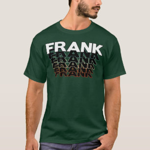 Camiseta divertida Frank retro vintage puesta de s