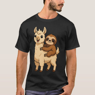 Camiseta Divertida frase de "Llama Cute Kawaii Animal Frien
