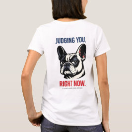 Camiseta Divertida Frenchie de Reojo – Juzgona 